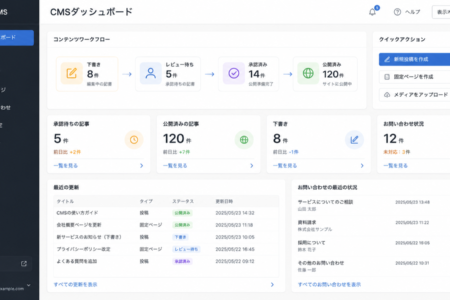 社内文書の承認フローをCMSで管理するには？CMS構築の考え方